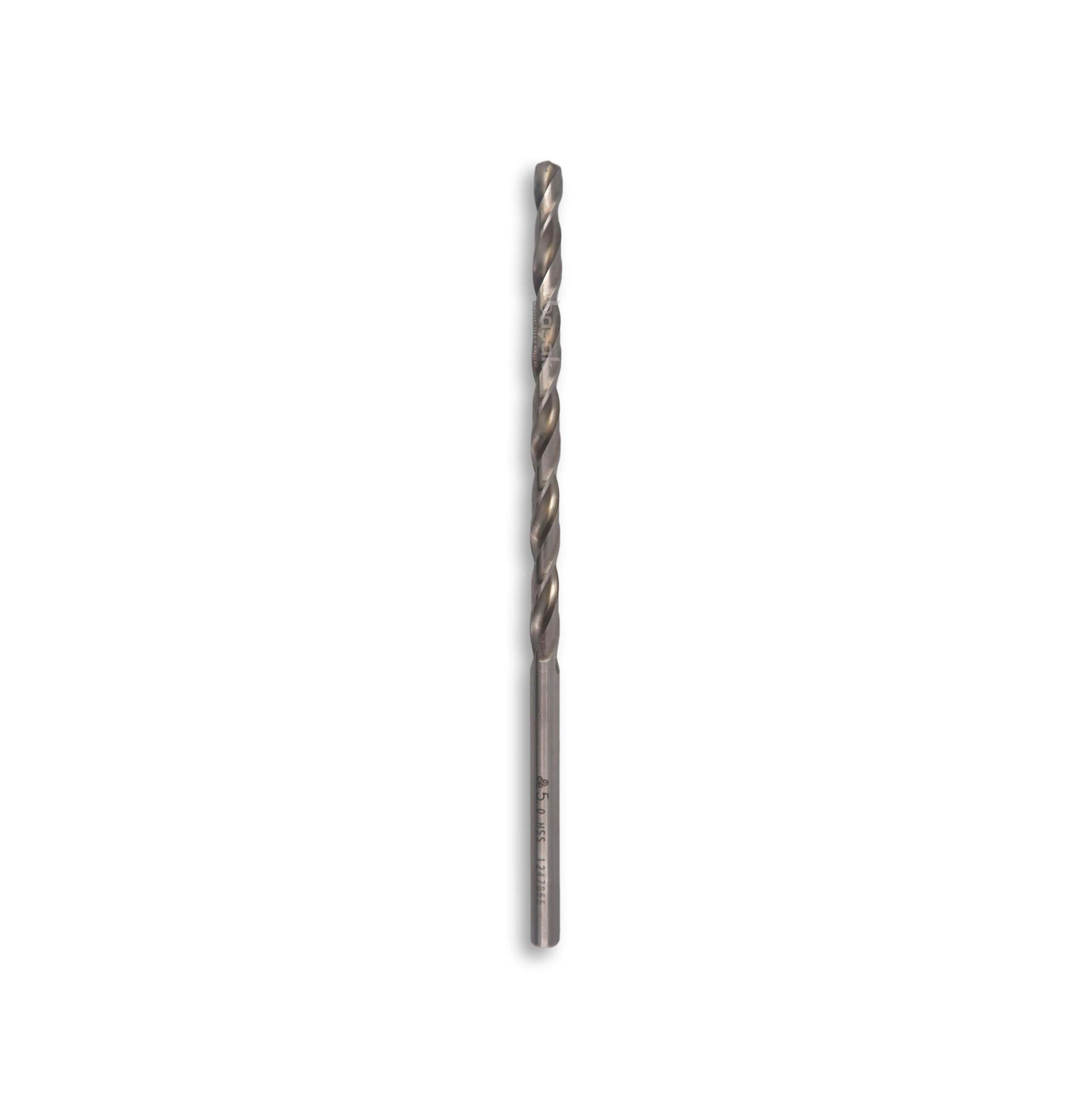 MTE 5 mm Uzun Metal Matkap Ucu HSS DIN 340