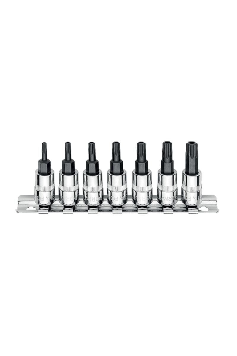Ceta Form T10 - T40 1/4'' Delikli Torx Lokma Takımı 7 Parça  C08S-RTR7