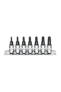 Ceta Form T10 - T40 1/4'' Delikli Torx Lokma Takımı 7 Parça  C08S-RTR7