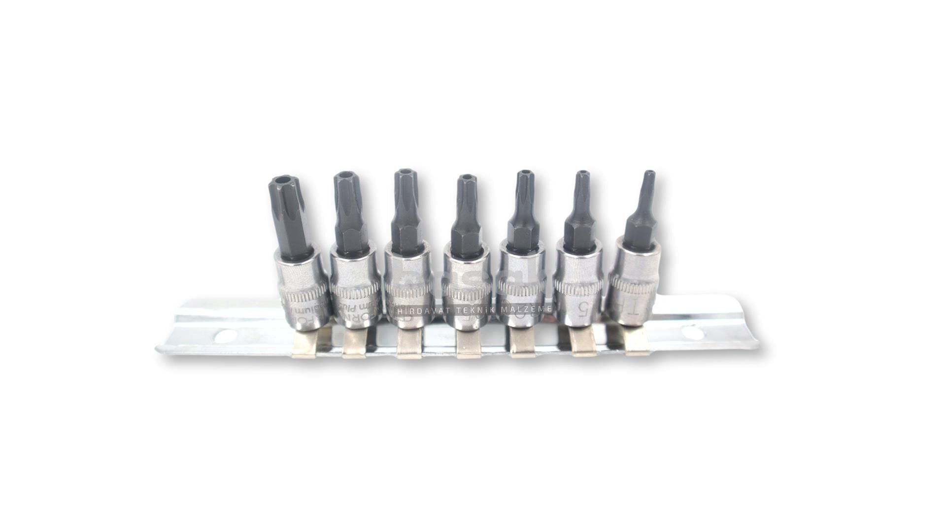 Ceta Form T10 - T40 1/4'' Delikli Torx Lokma Takımı 7 Parça  C08S-RTR7