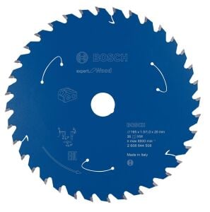 Bosch Expert Akülü Daire Testere Bıçağı 160*20 mm 36 Diş Ahşap için 2608644508