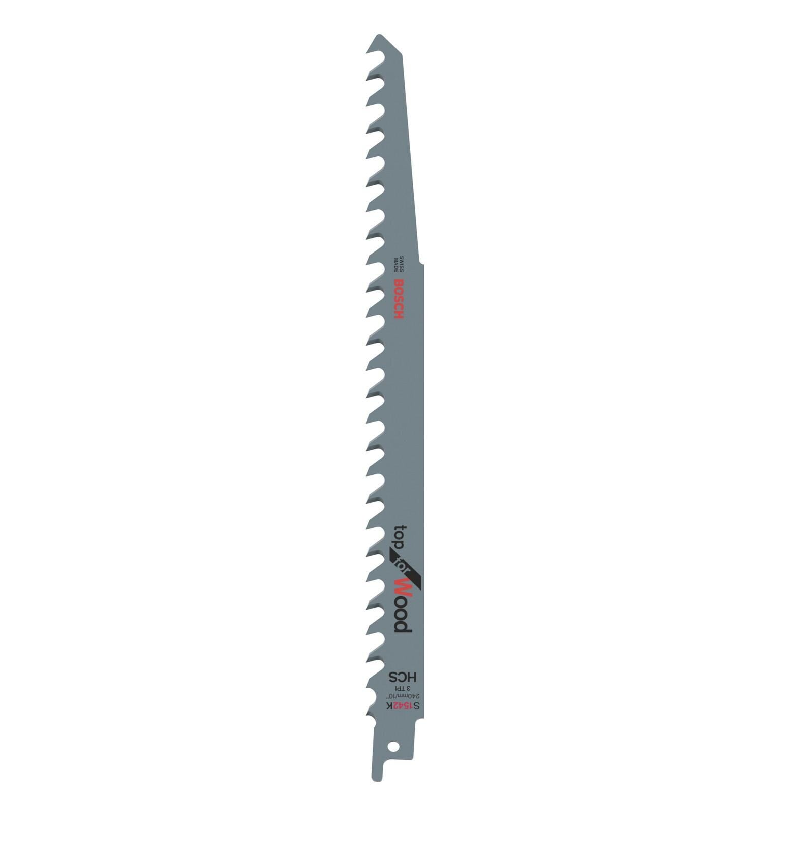 Bosch S 1542 K 190mm 2'li Hızlı Kesim Ahşap Panter Testere Ucu 2608650681