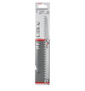 Bosch S 1542 K 190mm 2'li Hızlı Kesim Ahşap Panter Testere Ucu 2608650681
