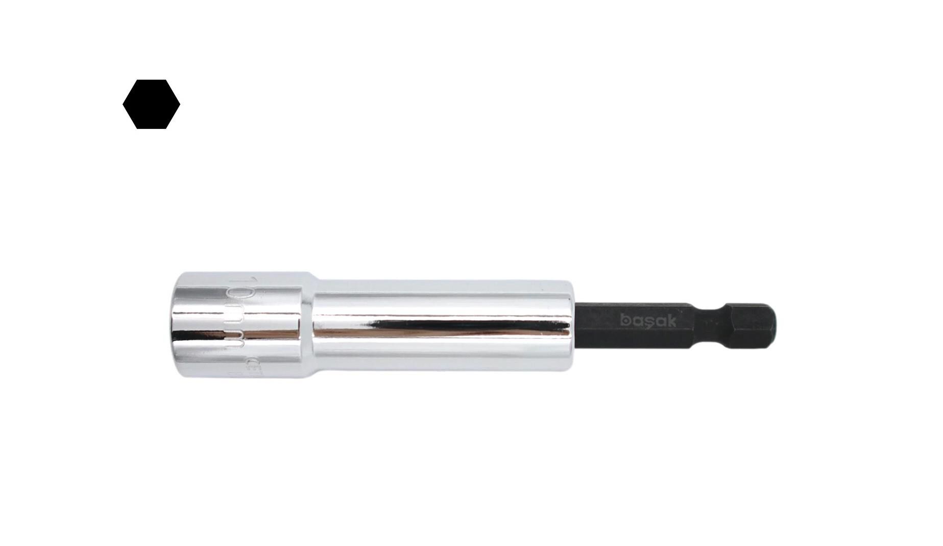 Ceta Form 10 mm 1/4'' Girişli Derin Lokma Uç BTD/10