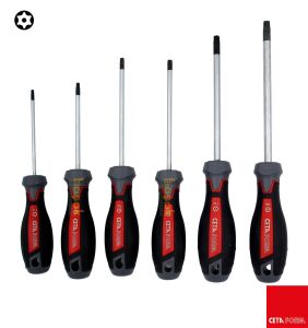 Ceta Form F99-606 6 Parça C-PLUS Tornavida Takımı - Delikli TORX