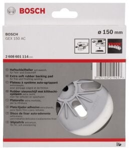 Bosch 150 mm Zımpara Tabanı Ekstra Yumuşak GEX 2608601114