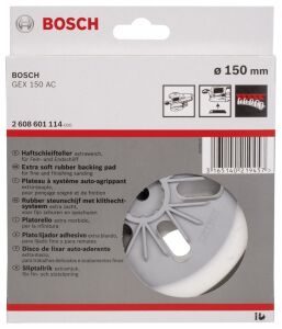 Bosch 150 mm Zımpara Tabanı Ekstra Yumuşak GEX 2608601114