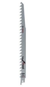 Bosch S 1542 K 190mm 5'li Hızlı Kesim Ahşap Panter Testere Ucu 2608650682