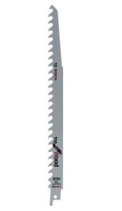 Bosch S 1542 K 190mm 5'li Hızlı Kesim Ahşap Panter Testere Ucu 2608650682