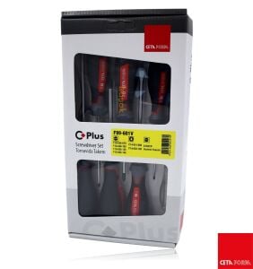 Ceta Form F99-601V 7 Parça Tornavida Takımı Düz/Yıldız + Kontrol Kalemli