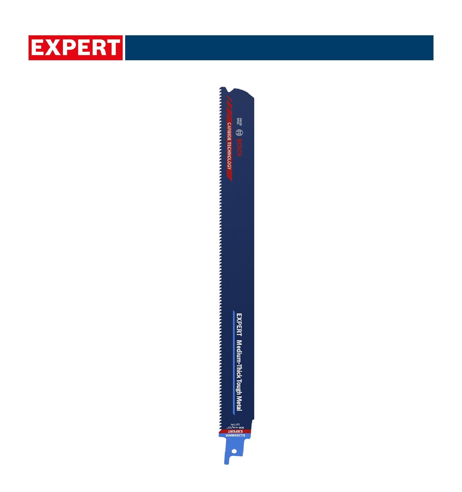 Bosch Expert S 1255 HHM Metal İçin 300 mm Panter Testere 1'li 2608900377