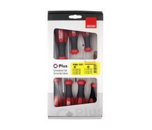Ceta Form F99-701 7 Parça C-PLUS Tornavida Takımı - Düz/Yıldız