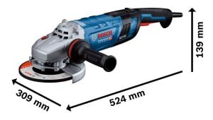 GWS 30-180 PB Yeni 2800 W 180 mm Taşlama Makinesi 06018G0100