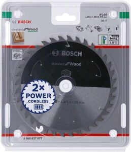 Bosch 165*20 mm 36 Diş Akülü Makineler için Ahşap Testere Bıçağı 2608837677