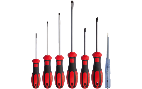 Ceta Form F99-602V 5 Parça Tornavida Takımı Düz/PZ + K.Kalemli