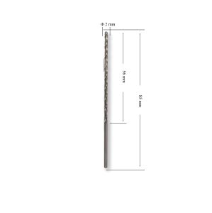 MTE 2 mm Uzun Metal Matkap Ucu HSS DIN 340