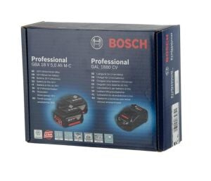 Bosch Akü Başlangıç Seti GAL1880 CV-2x18V 5,0Ah 1600A00B8J