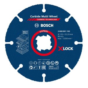 Bosch Expert 125 mm X-Lock CMW Kesme Diski 2608901193