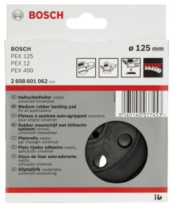 Bosch 125 mm Zımpara Tabanı Orta Sertlikte PEX 2608601062
