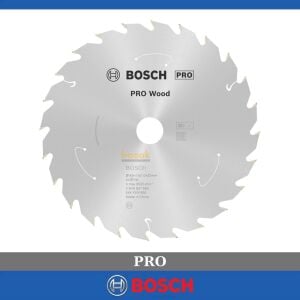 Bosch 165*20 mm 24 Diş Akülü Makineler için Ahşap Testere Bıçağı 2608837685
