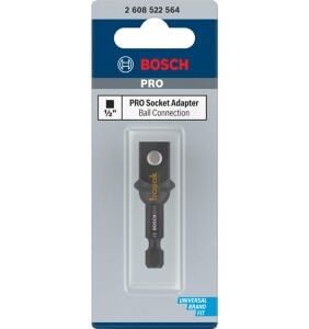 Bosch Pro 1/4 Bits Girişli 1/2 Kare Lokma Adaptörü 2608522564
