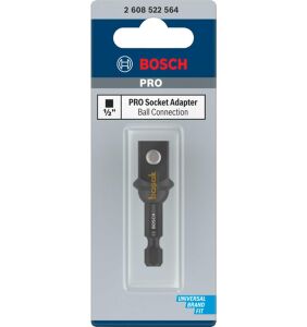 Bosch Pro 1/4 Bits Girişli 1/2 Kare Lokma Adaptörü 2608522564
