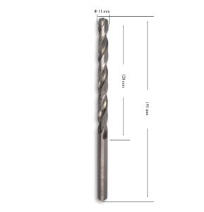 MTE 11 mm Uzun Metal Matkap Ucu HSS DIN 340