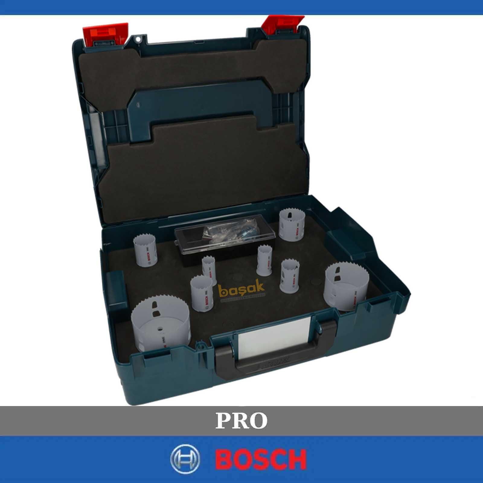 Bosch Pro Multi 8 Parça Panç Testere Seti 20-114 mm L-Boxx 2608594431