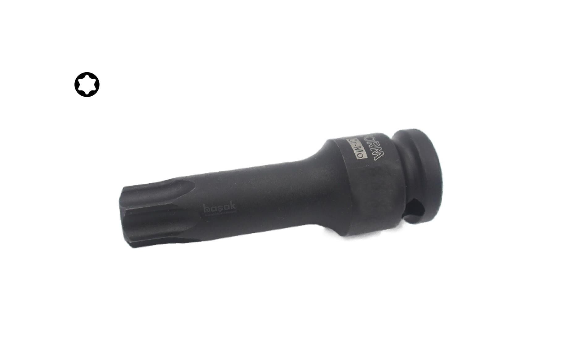 Ceta Form T80 1/2” Havalı Torx Uçlu Lokma Anahtar C68-T80