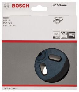 Bosch 150 mm Zımpara Tabanı 6 Delikli Sert 2608601053