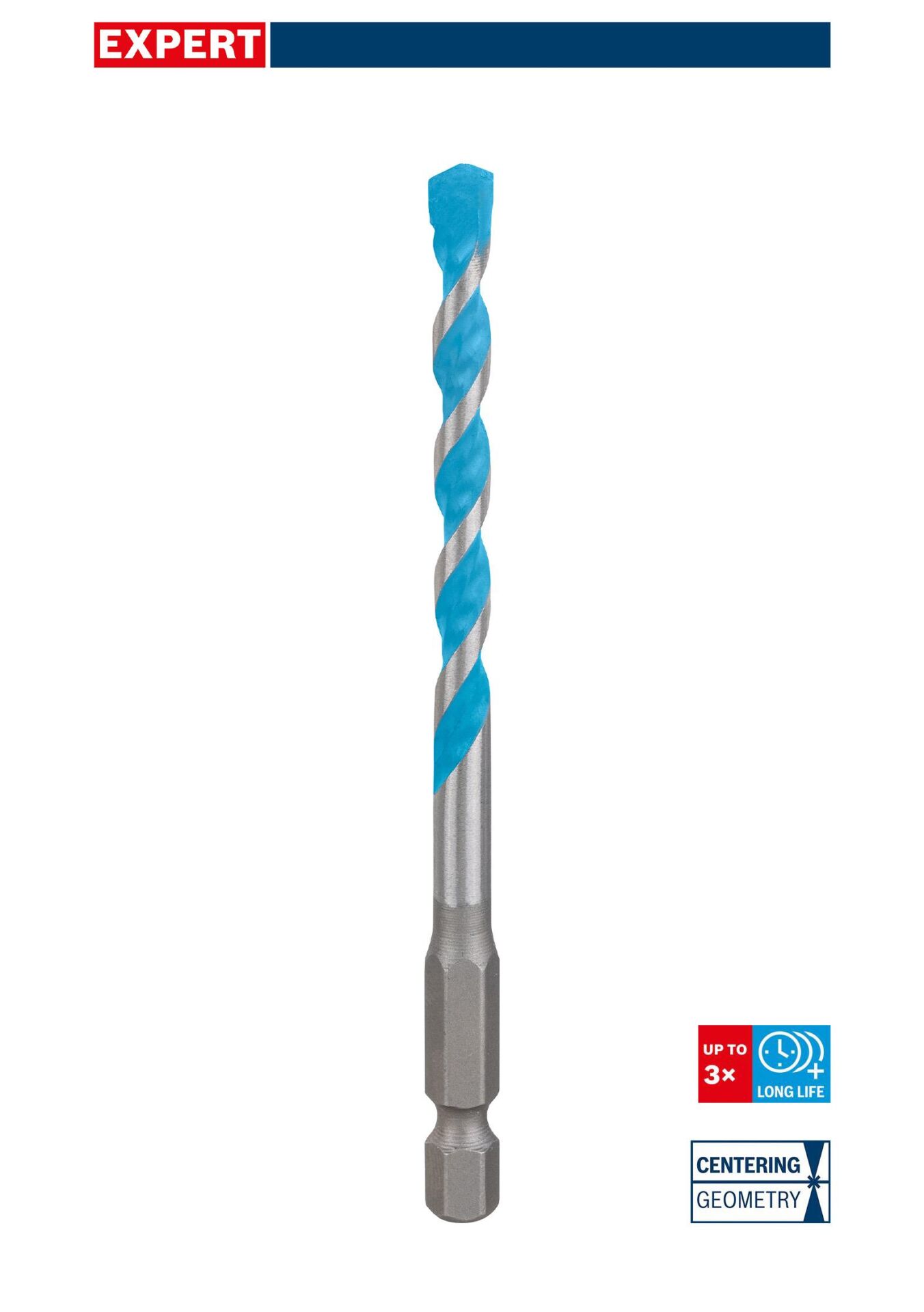 Bosch Expert 6x100 mm HEX-9 Çok Amaçlı Matkap Ucu 2608900574