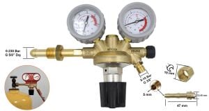 Yıldız 5231SC 0-10 Bar Azot Nitrojen Saati Sabit Basınç Ayarlı