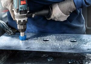 Bosch Expert 44 mm Elmaslı İnox Panç Adaptörlü 2608901427