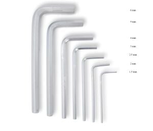 Ceta Form 1,5 - 6 mm Allen Takımı 7 Parça LT/7