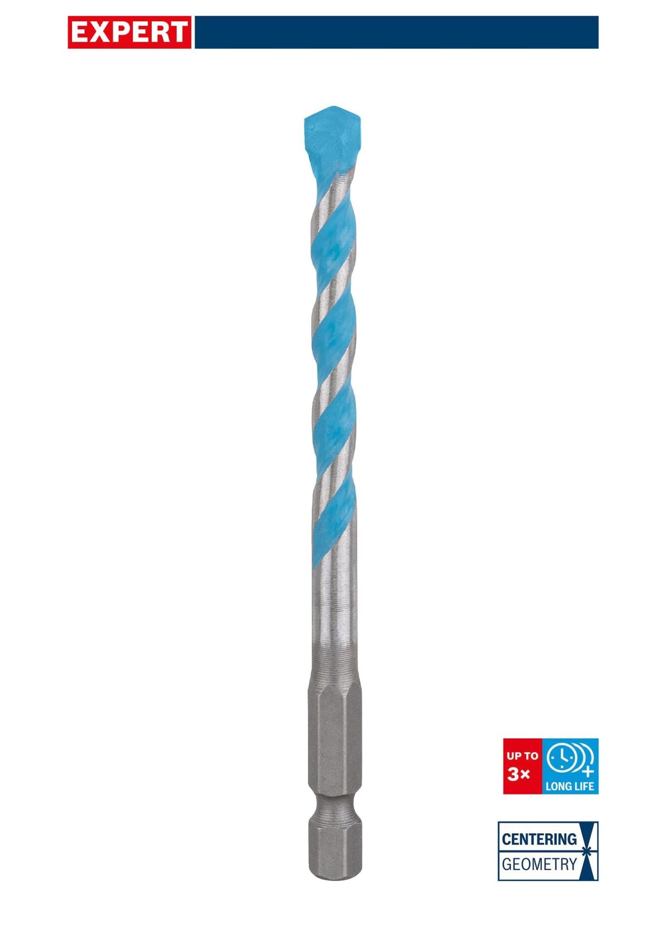 Bosch Expert 6.5x100 mm HEX-9 Çok Amaçlı Matkap Ucu 2608900577