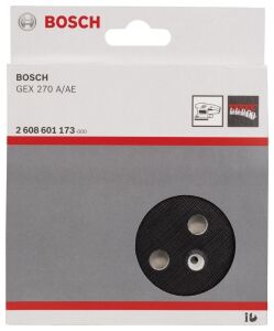 Bosch 125 mm Zımpara Tabanı 8 Delikli Orta Sert GEX 2608601173