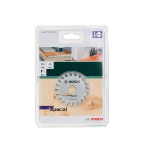 Bosch PKS16 için Daire Testere Bıçağı 65x15 mm-20 Diş 2609256C83
