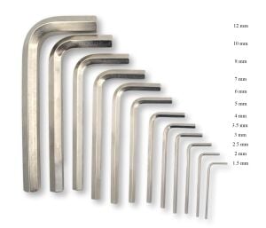 Ceta Form 1,5 - 12mm Allen Takımı 12 Parça LT/12