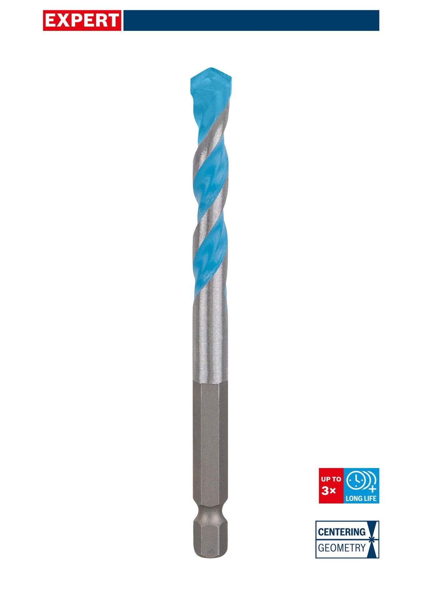 Bosch Expert 8x100 mm HEX-9 Çok Amaçlı Matkap Ucu 2608900581