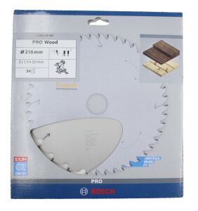 Bosch Optiline 216x30 mm 24 Diş Ahşap için Daire Testere Bıçağı 2608640431