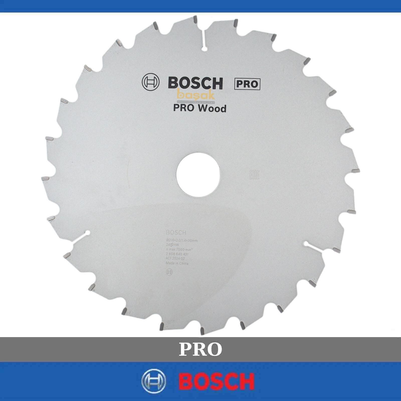Bosch Optiline 216x30 mm 24 Diş Ahşap için Daire Testere Bıçağı 2608640431