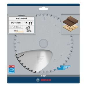 Bosch Optiline 216x30 mm 48 Diş Ahşap için Daire Testere Bıçağı 2608640432