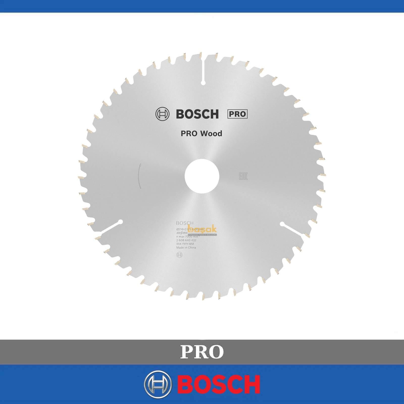 Bosch Pro 216x30 mm 48 Diş Ahşap Daire Testere 2608640432