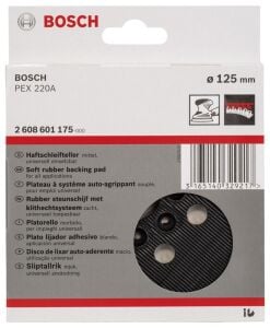 Bosch 125 mm Zımpara Tabanı Orta Sert 8 Delikli PEX 2608601175