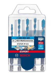 Bosch Expert HEX-9 Çok Amaçlı Matkap Ucu Seti 5'li 4 - 8mm 2608900585