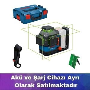 Bosch GLL 18V-120-33 CG Yeşil Çizgi Lazer (Akü ve Şarj Yoktur) 0601065101