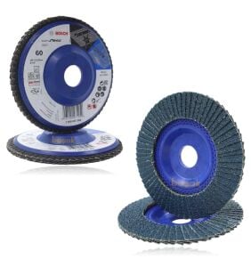 Bosch Expert 125 mm 60 Kum X551 Plastik Metal-Inox Flap Disk (1 Ad) 2608607366
