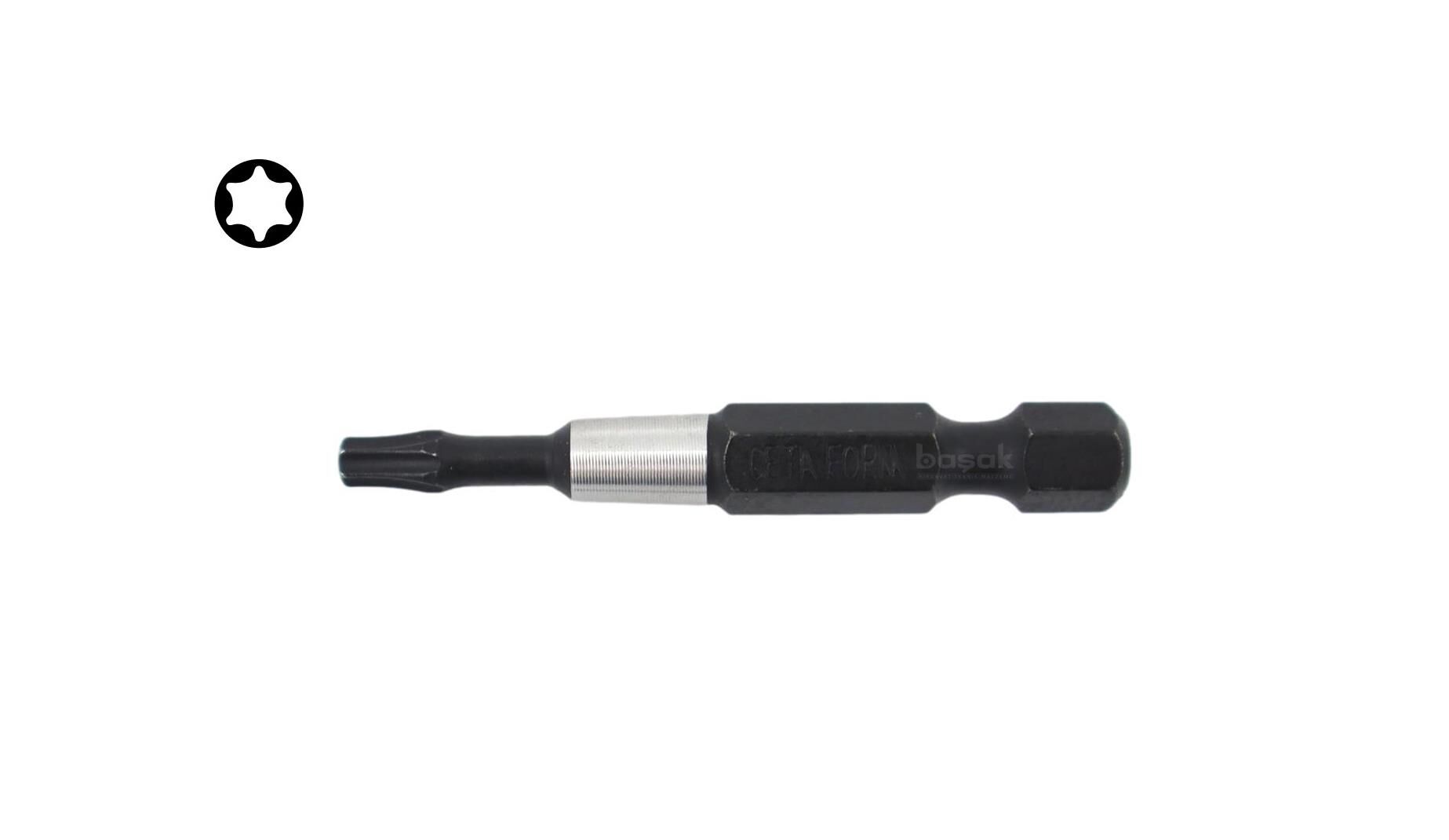 Ceta Form T15 50mm Darbeli Torx Bits Uç CB/825TM