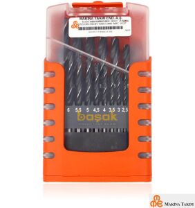 MTE 19 Parça 1-10 mm Buçuklu Metal Matkap Ucu Seti HSS