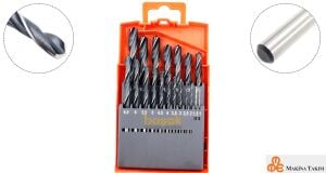 MTE 19 Parça 1-10 mm Buçuklu Metal Matkap Ucu Seti HSS